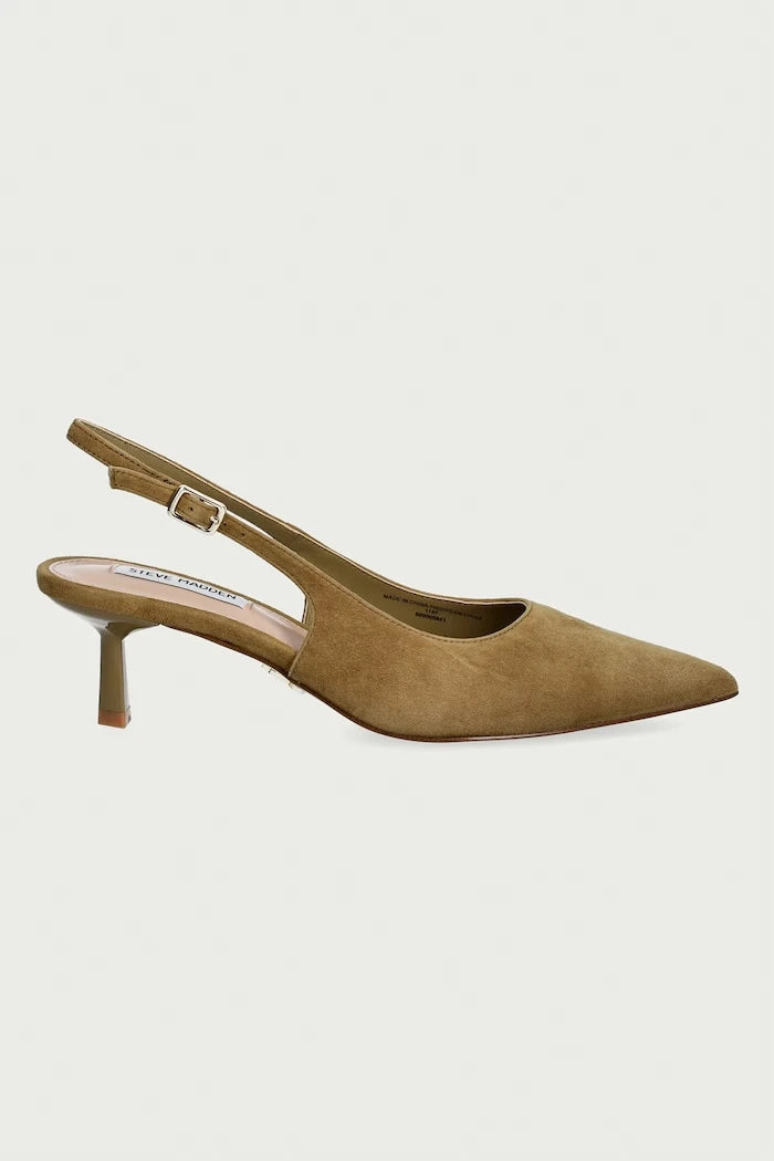 Steve Madden süet ince topuklu ayakkabı Korra