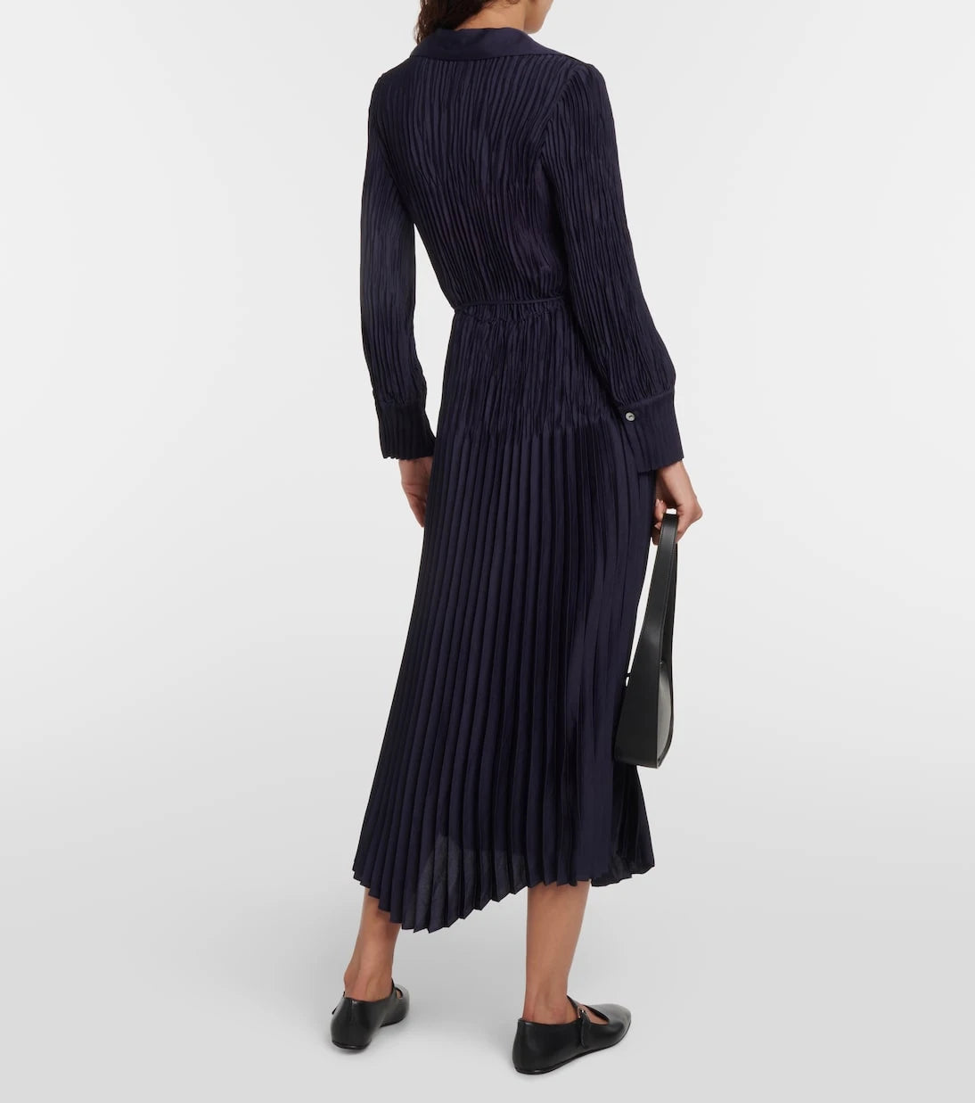 Vince - Pleated midi dress