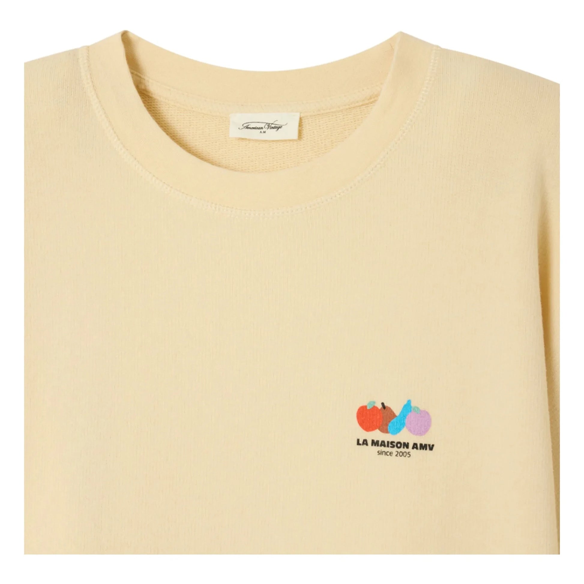 American Vintage - Atubay Cotton Sweatshirt | Ecru