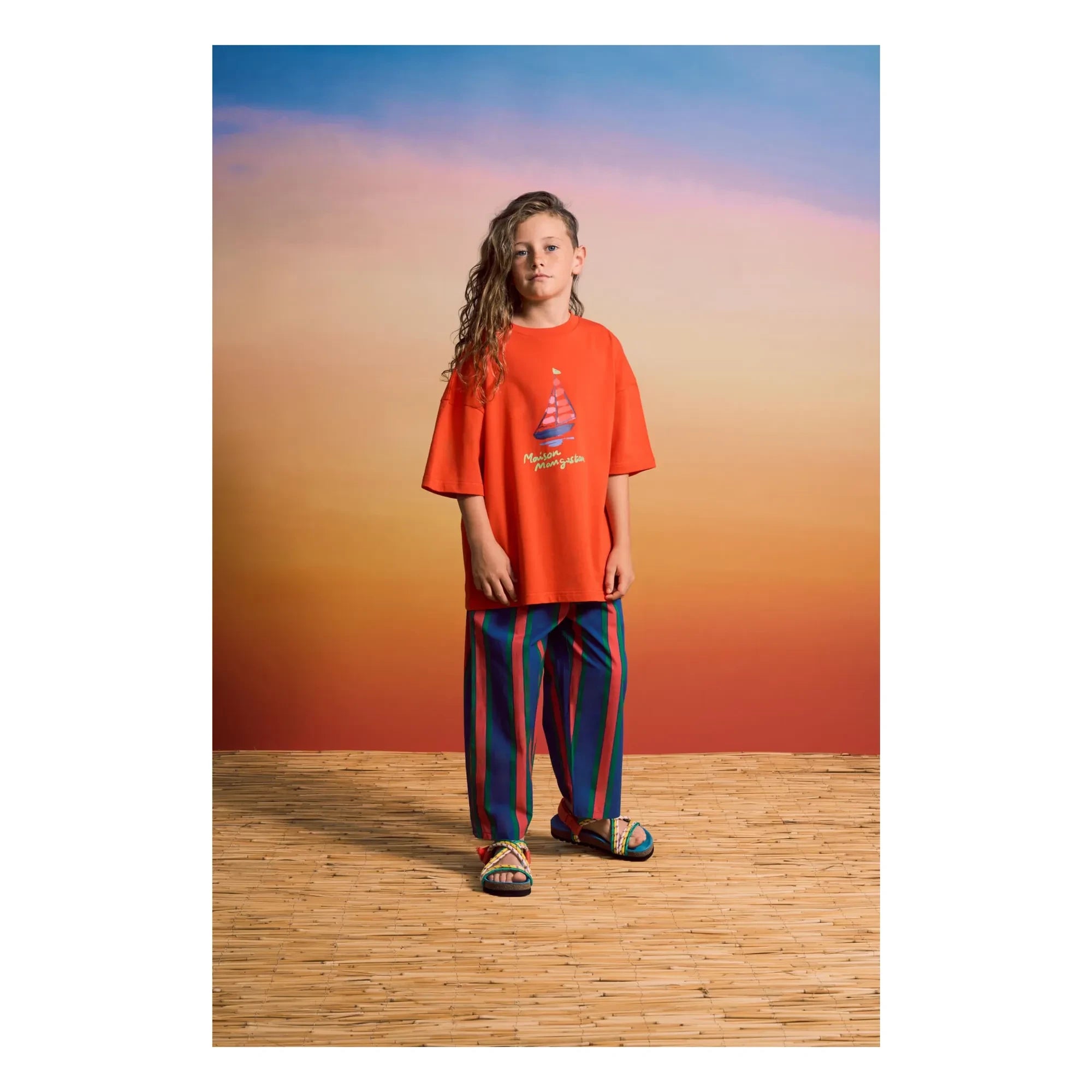 Maison Mangostan - Sailing T-shirt | Red