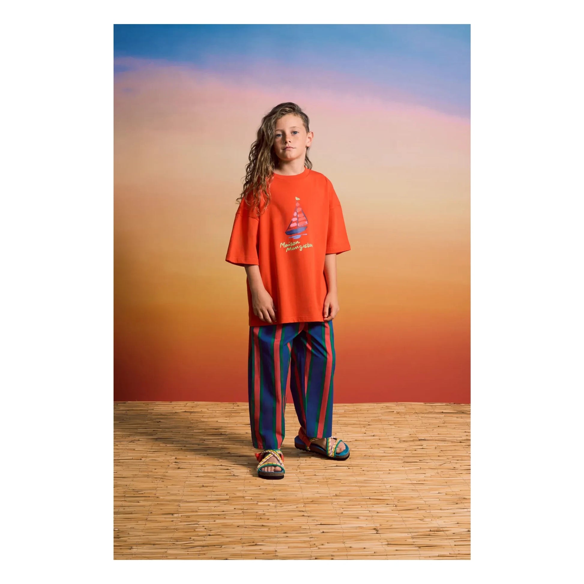 Maison Mangostan - Sailing T-shirt | Red