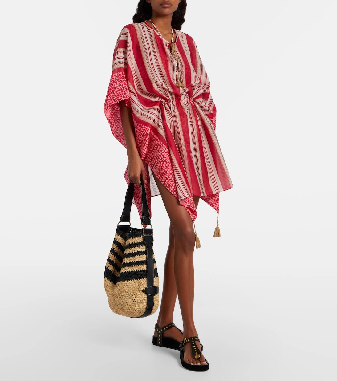 Isabel Marant - Printed cotton and silk kaftan