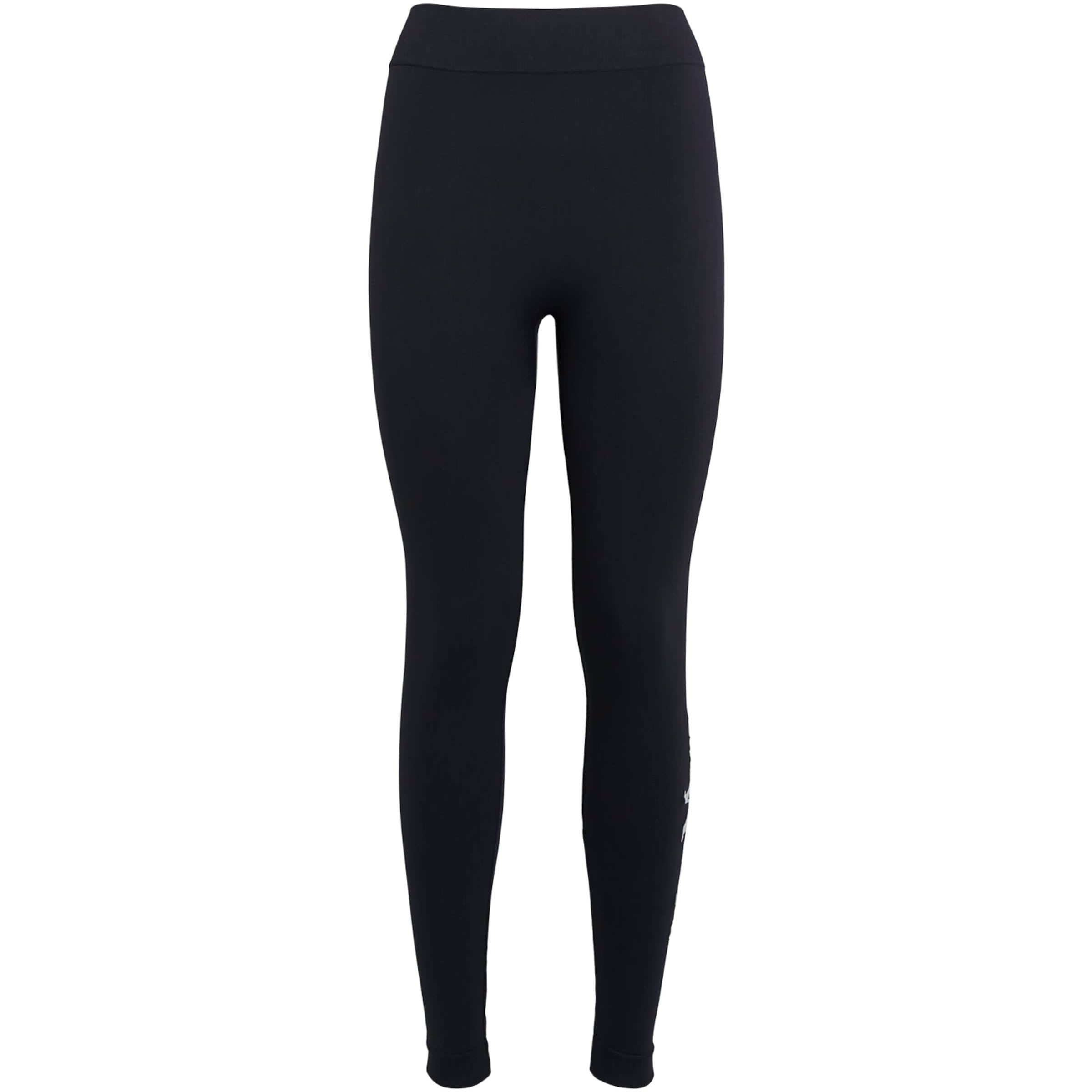 Max Mara Black Logo Leggings