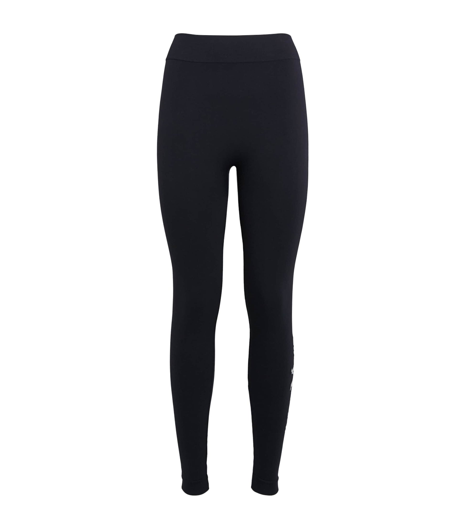 Max Mara Black Logo Leggings
