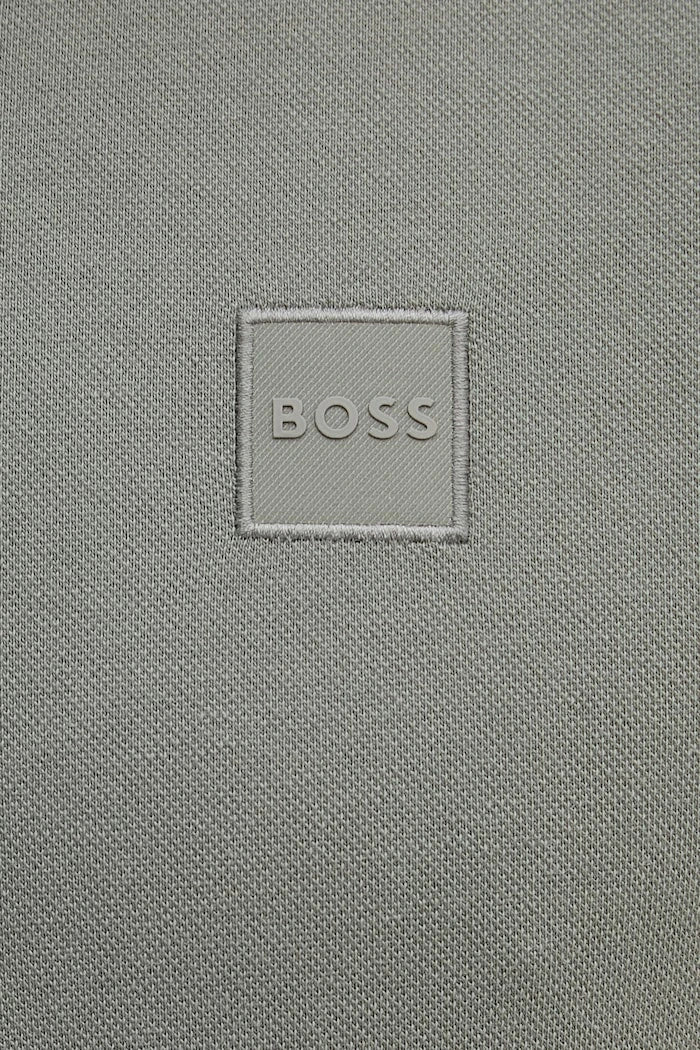 BOSS Orange Erkek Pamuk ve Elastan Polo Tişört Passertip