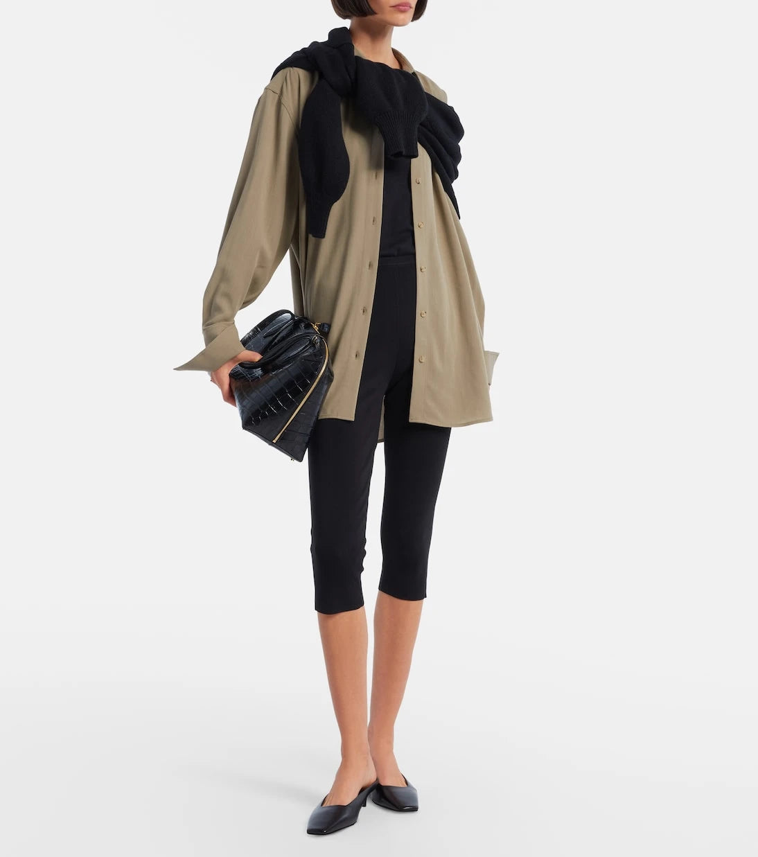 Toteme - Jersey capri pants