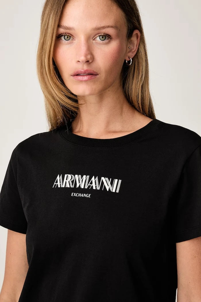 Armani Exchange kadın pamuklu tişört