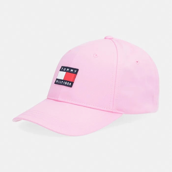 Tommy Hilfiger шапка с козирка за деца от памук
