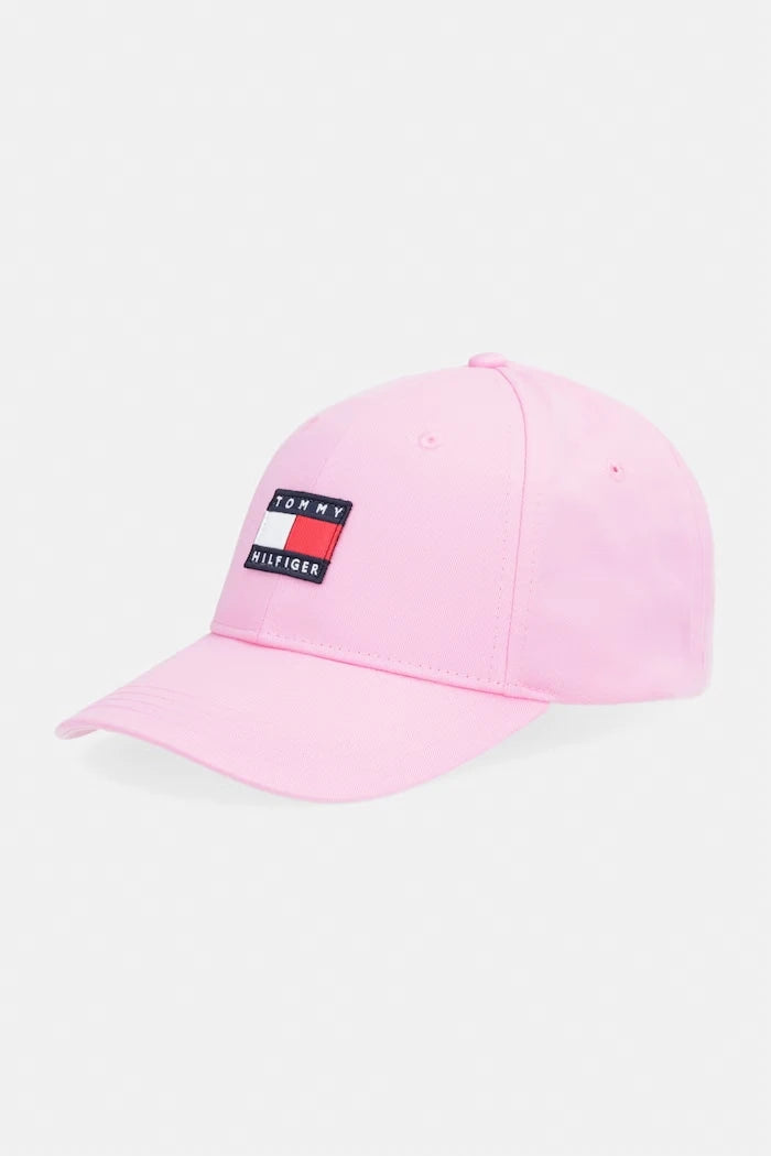 Tommy Hilfiger шапка с козирка за деца от памук