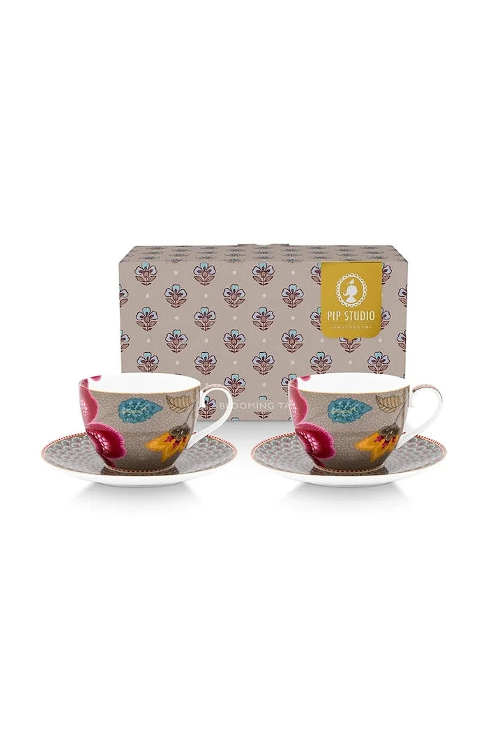 Pip Studio sırlı porselenden 300 ml kahve fincanı seti