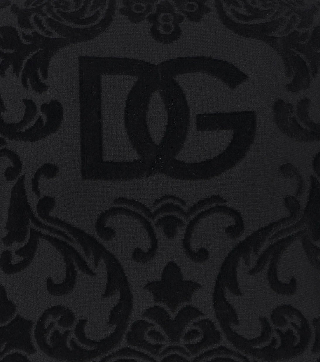 Dolce&Gabbana Casa - روب حمام DG قطن تيري