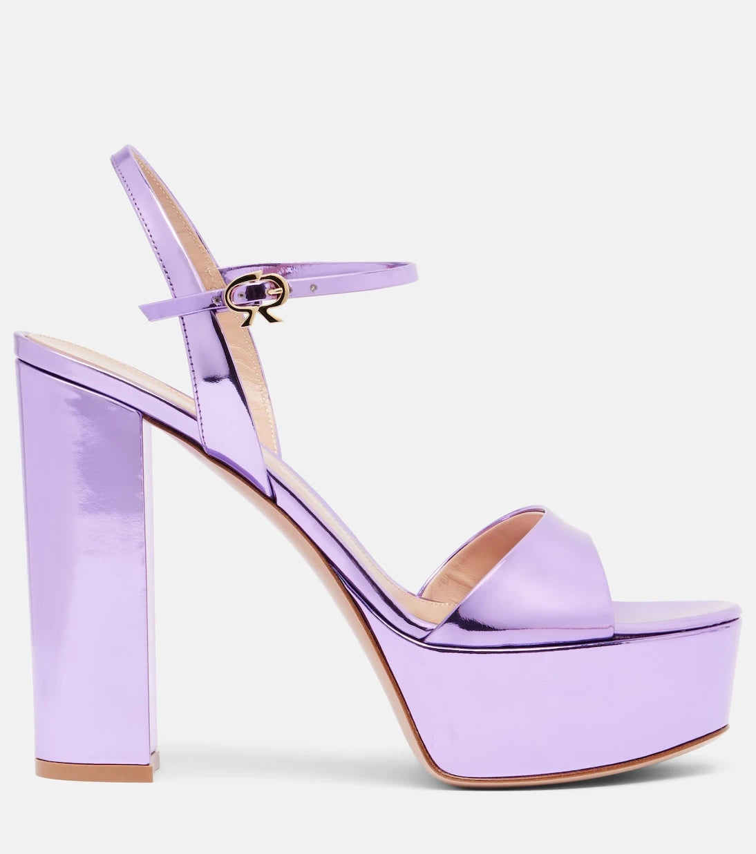 Gianvito Rossi - Marlena 125 leather platform sandals