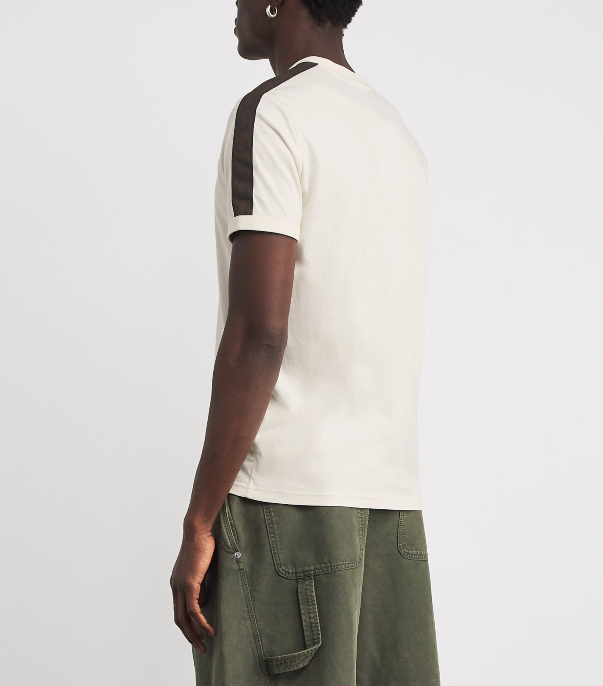 Fred Perry Cotton Contrast-Tape Ringer T-Shirt