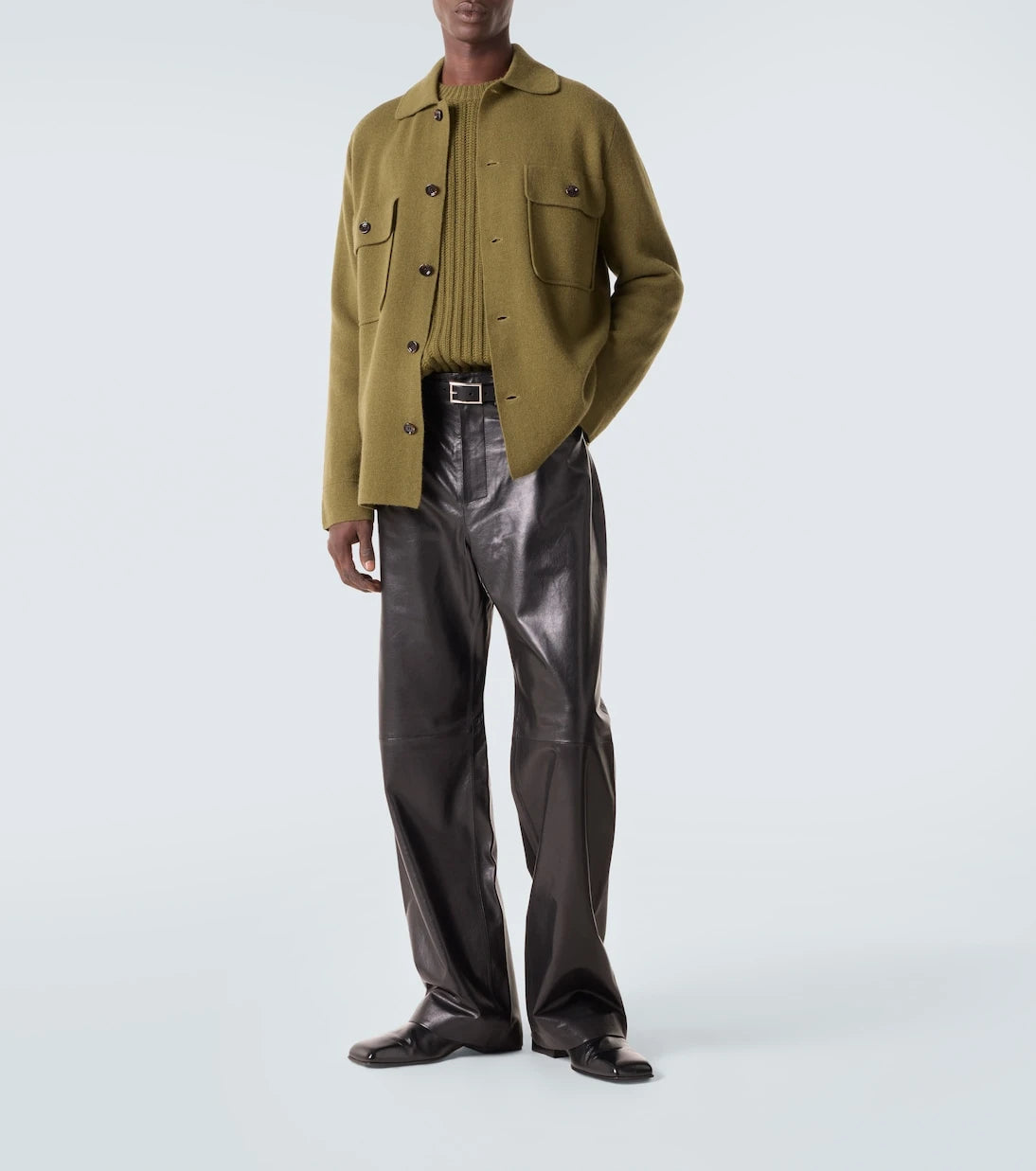 Allude - Ribbed-knit wool and cashmere sweater
