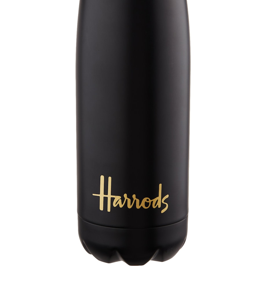Harrods Black Logo Water Bottle (500Ml)