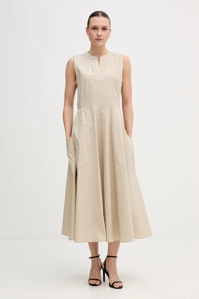 Памучна рокля Dkny