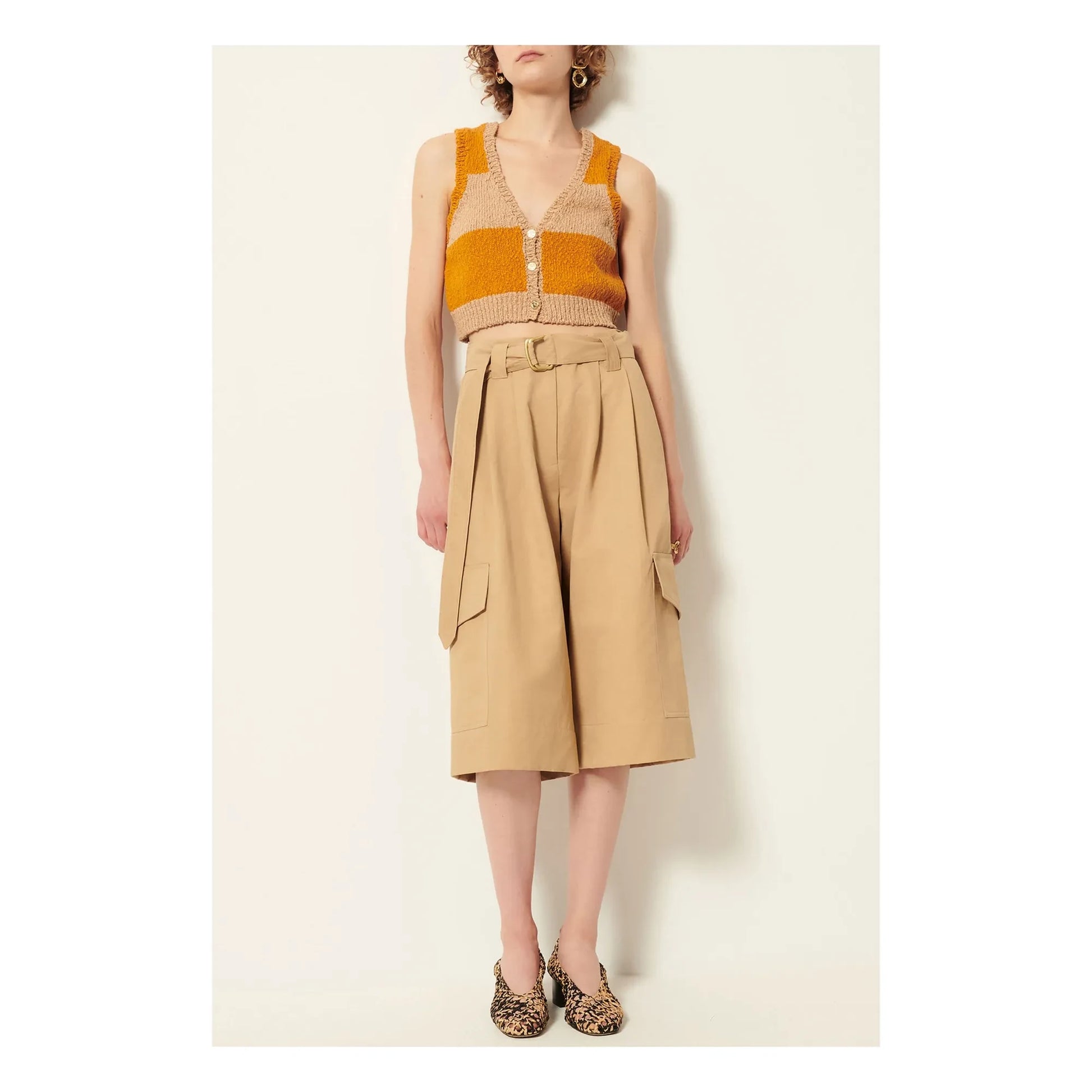 Sessùn - Bermuda shorts Marco | Beige