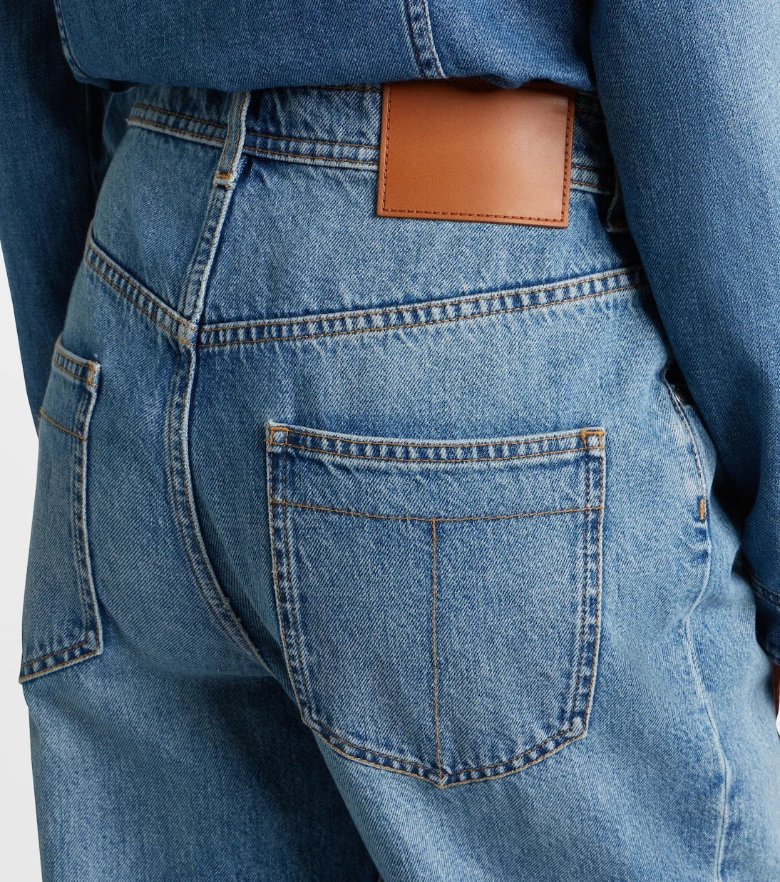 Tod's - High-rise wide-leg jeans