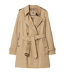 Burberry Gabardine Short Kensington Heritage Trench Coat