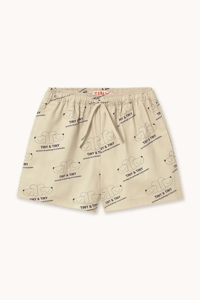 Детски памучен къс панталон Tinycottons TINY & TINY TWILL SHORTS