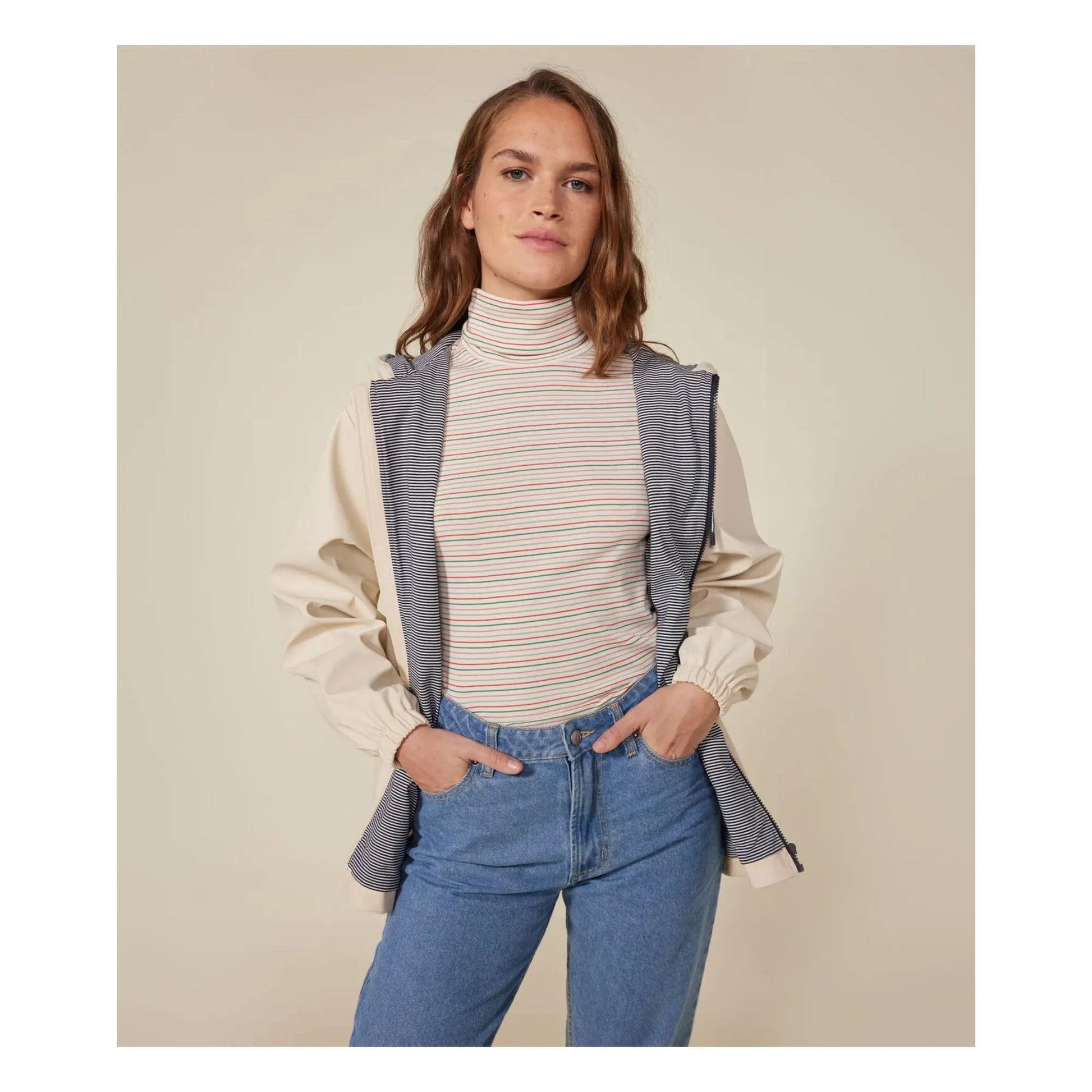 Petit Bateau - Taxine Waxed Coat | Ecru