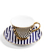 Superstripe Teacup and Saucer