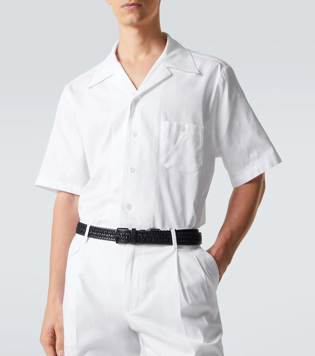 Dolce&Gabbana - Cotton bowling shirt