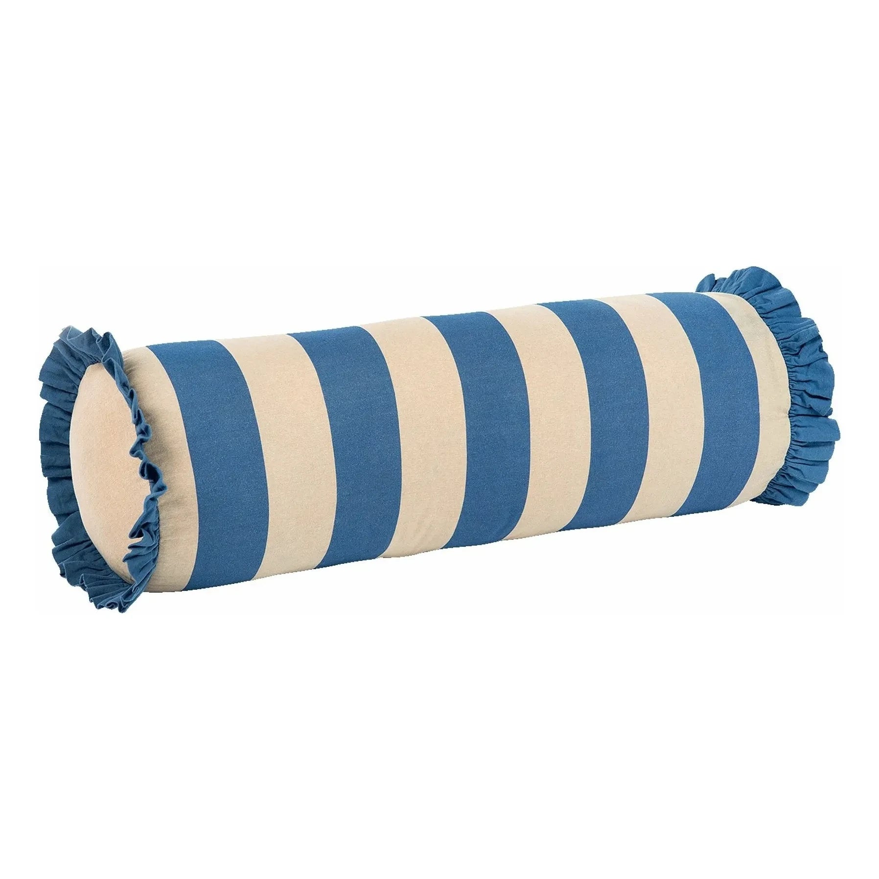Anna + Nina - Marinière cushion  | Blue