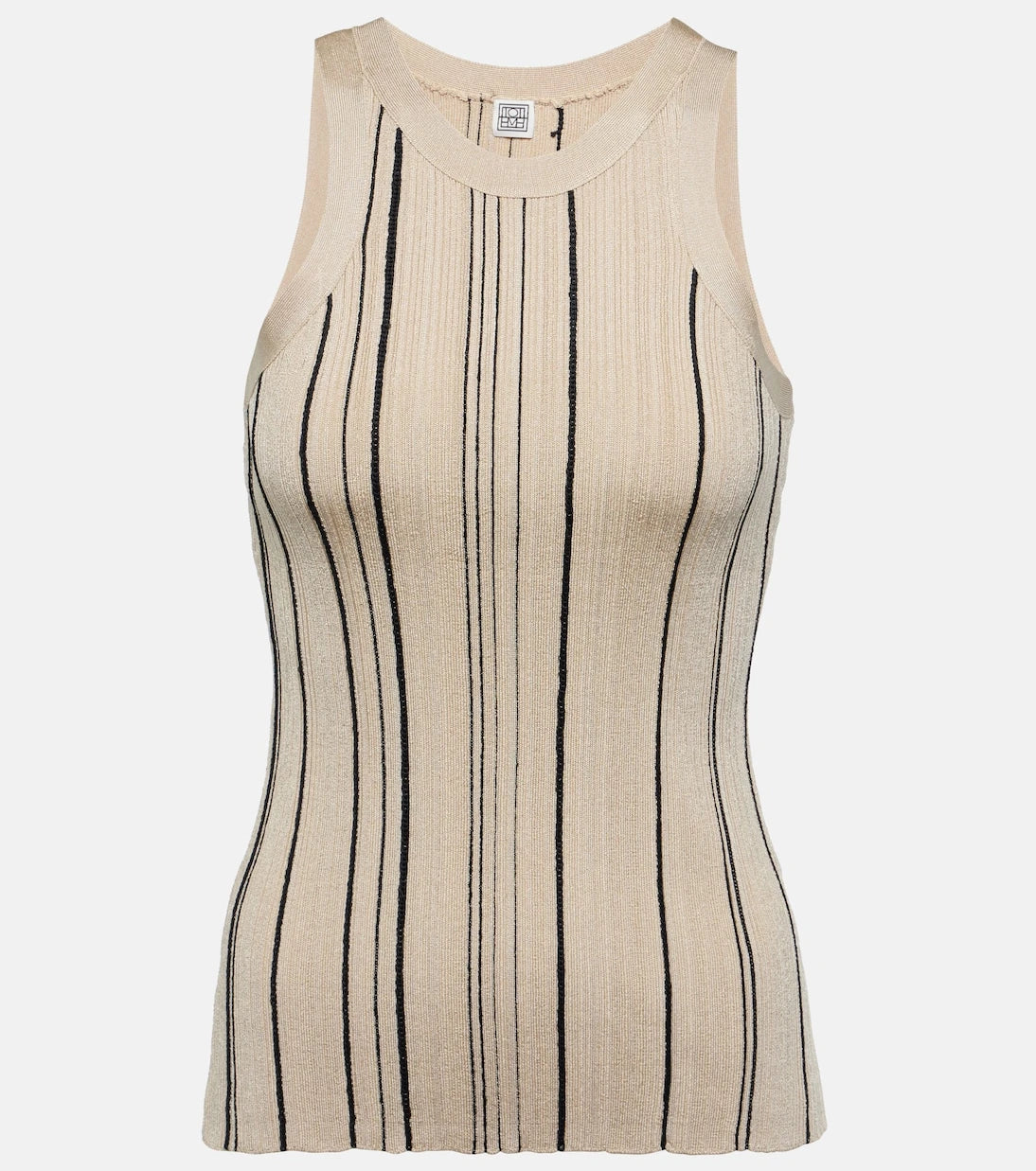 Toteme - Striped jersey tank top