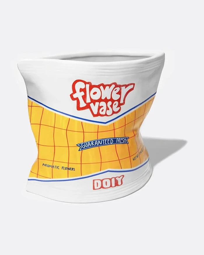 DOIY Corner Shop Chips Bag Dekoratif Vazo
