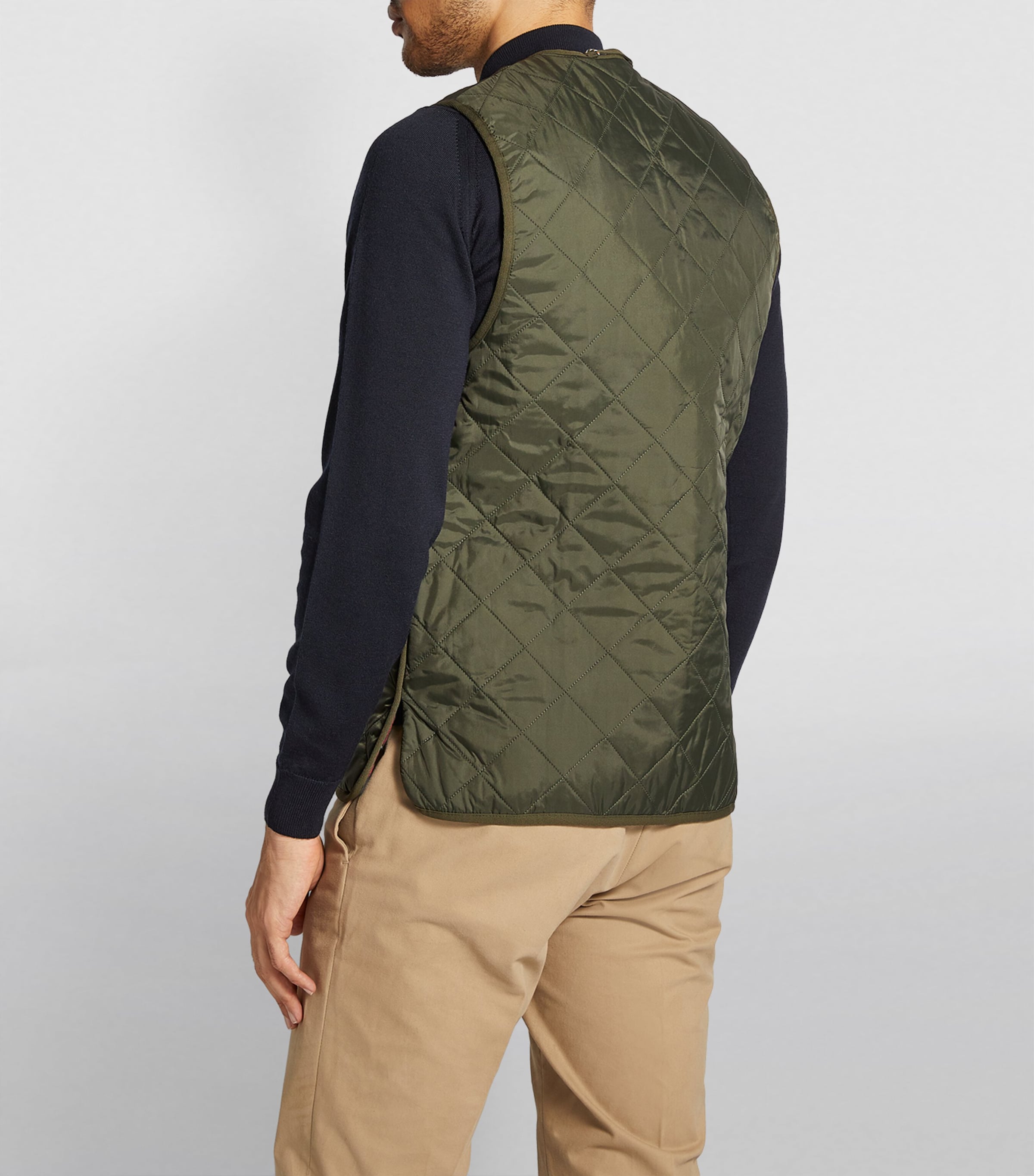 Barbour Green Quilted Gilet