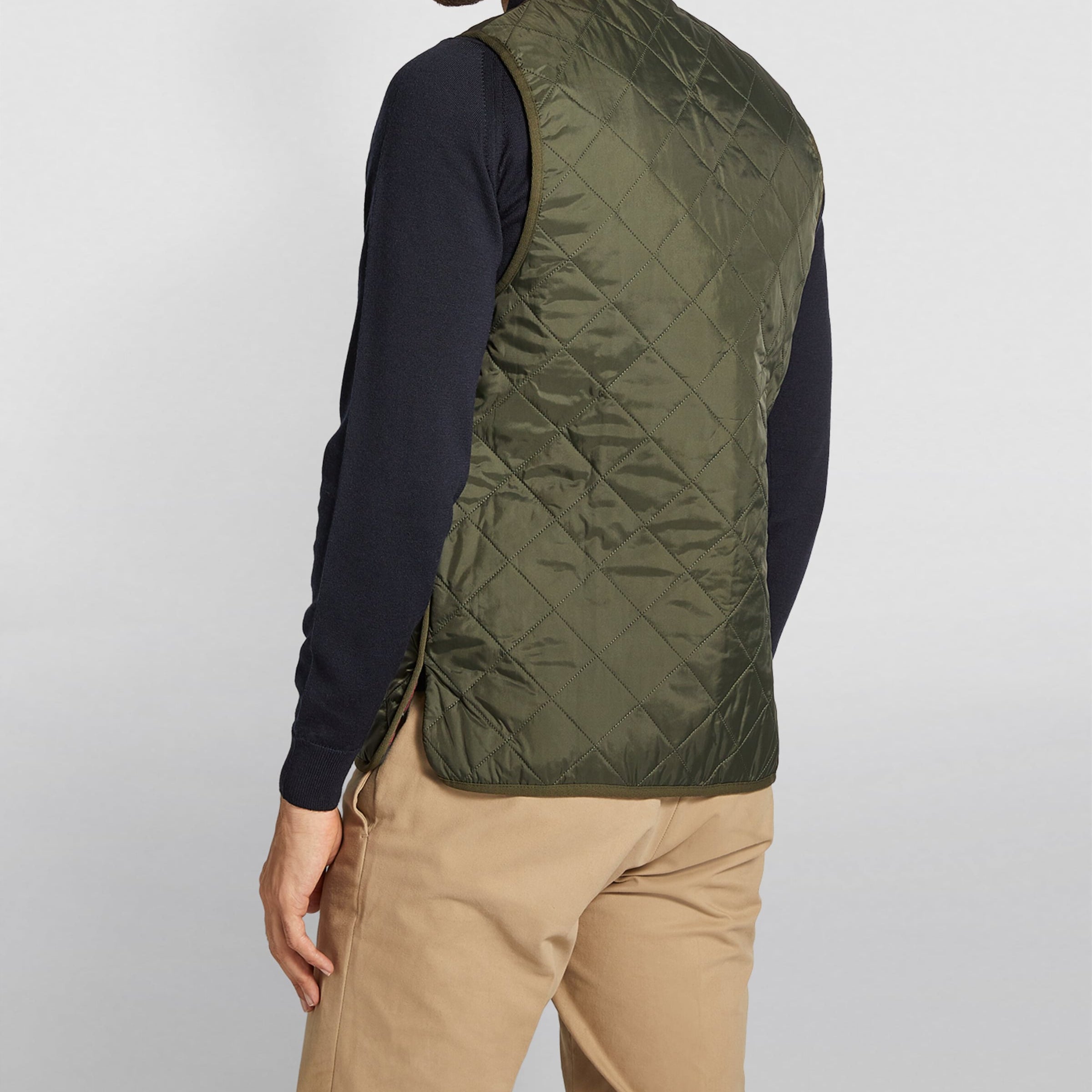Green Quilted Gilet
