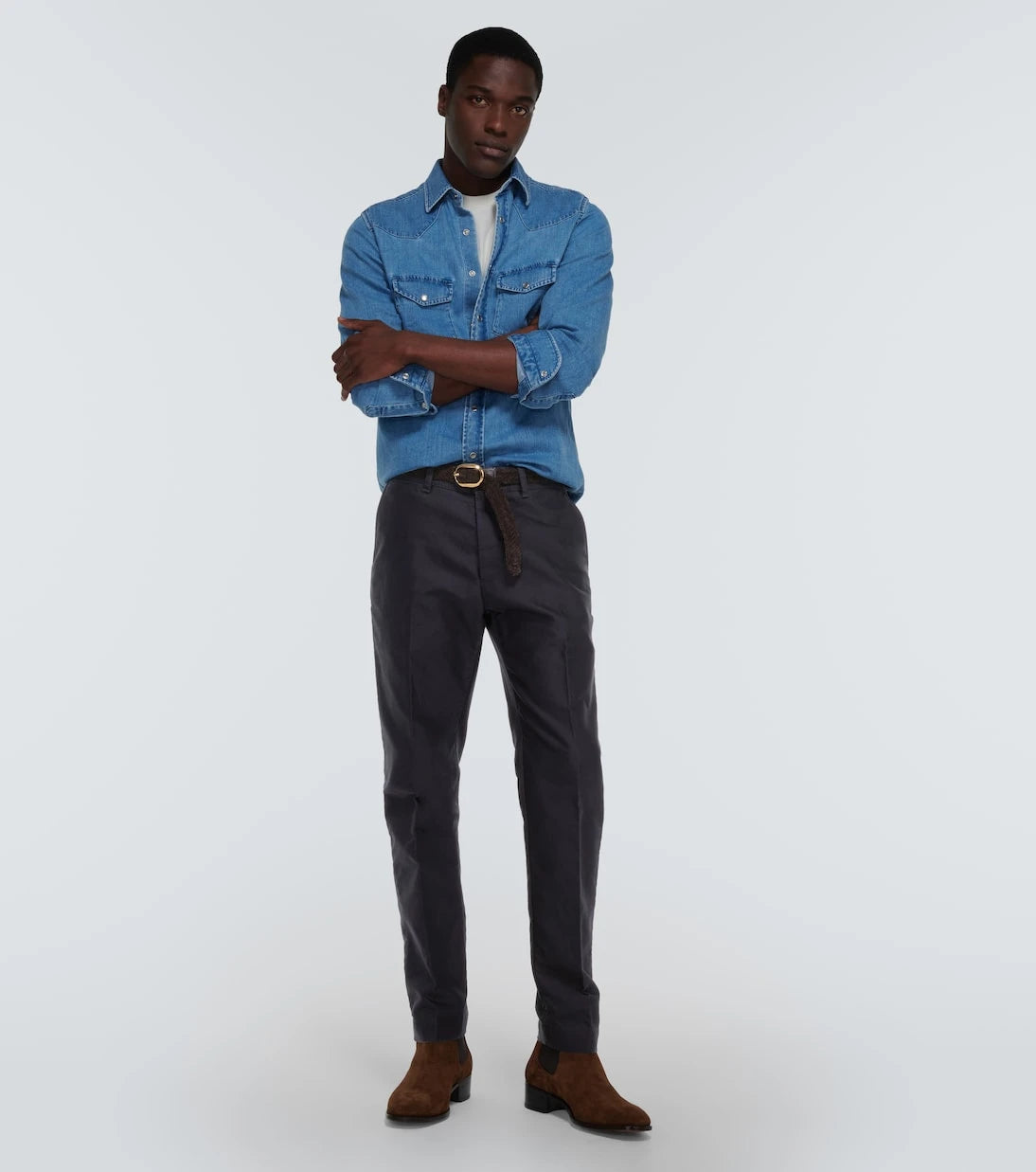 Tom Ford - Straight cotton pants