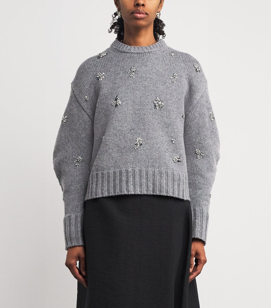 Simkhai Black Wool-Cashmere Coraline Sweater