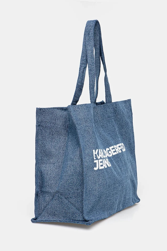 Памучна чанта Karl Lagerfeld Jeans