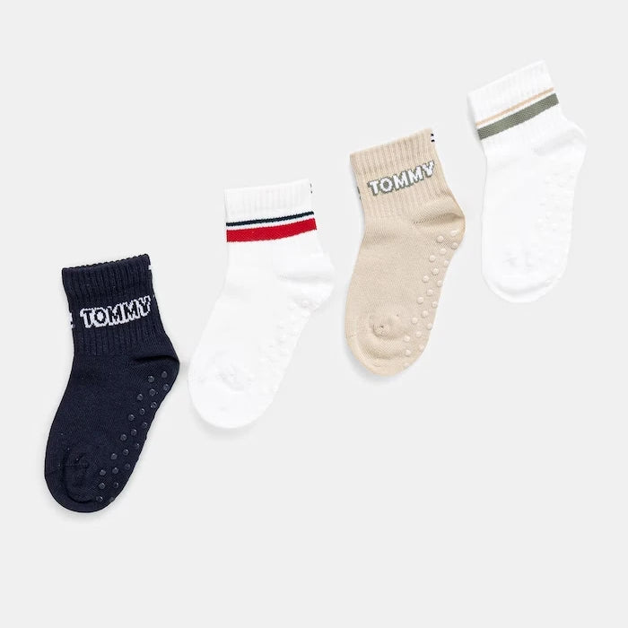 Детски чорапи Tommy Hilfiger (4 чифта)