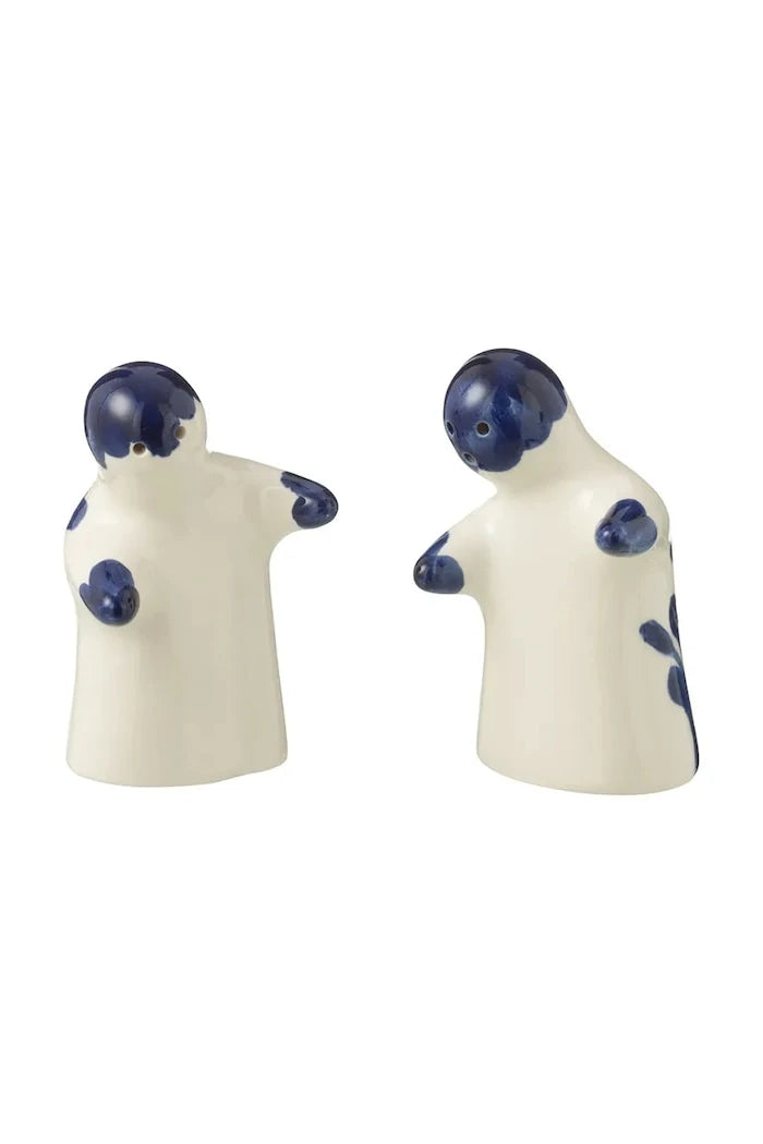 J-Line Seramik Tuzluk ve Biberlik 7 x 4,5 x 8 cm
