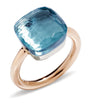 Pomellato Blue Topaz Nudo Classic Ring