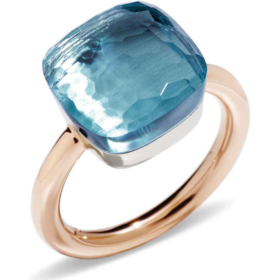 Pomellato Blue Topaz Nudo Classic Ring