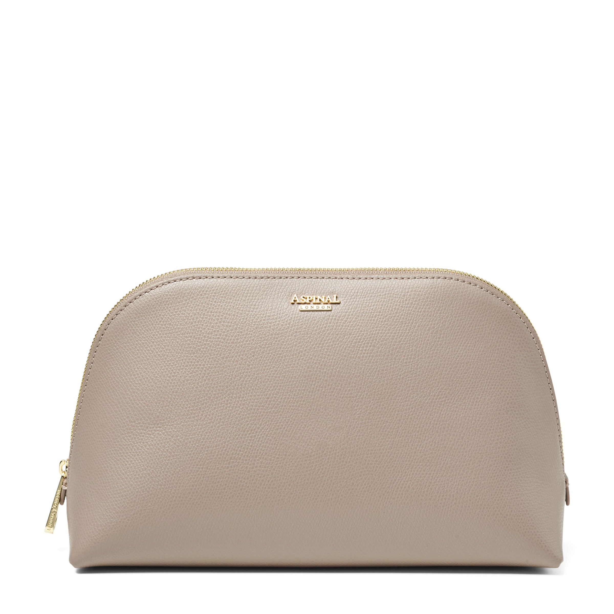 Large Leather Cosmetic Case