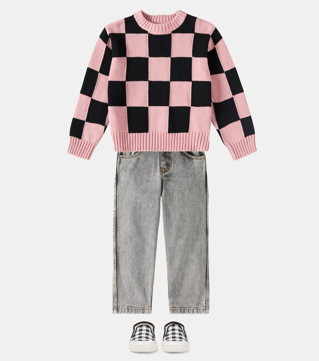 Molo - Gertina checked cotton sweater