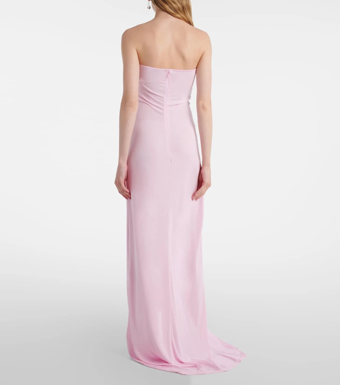 Christopher Esber - Arced Palm gathered maxi dress