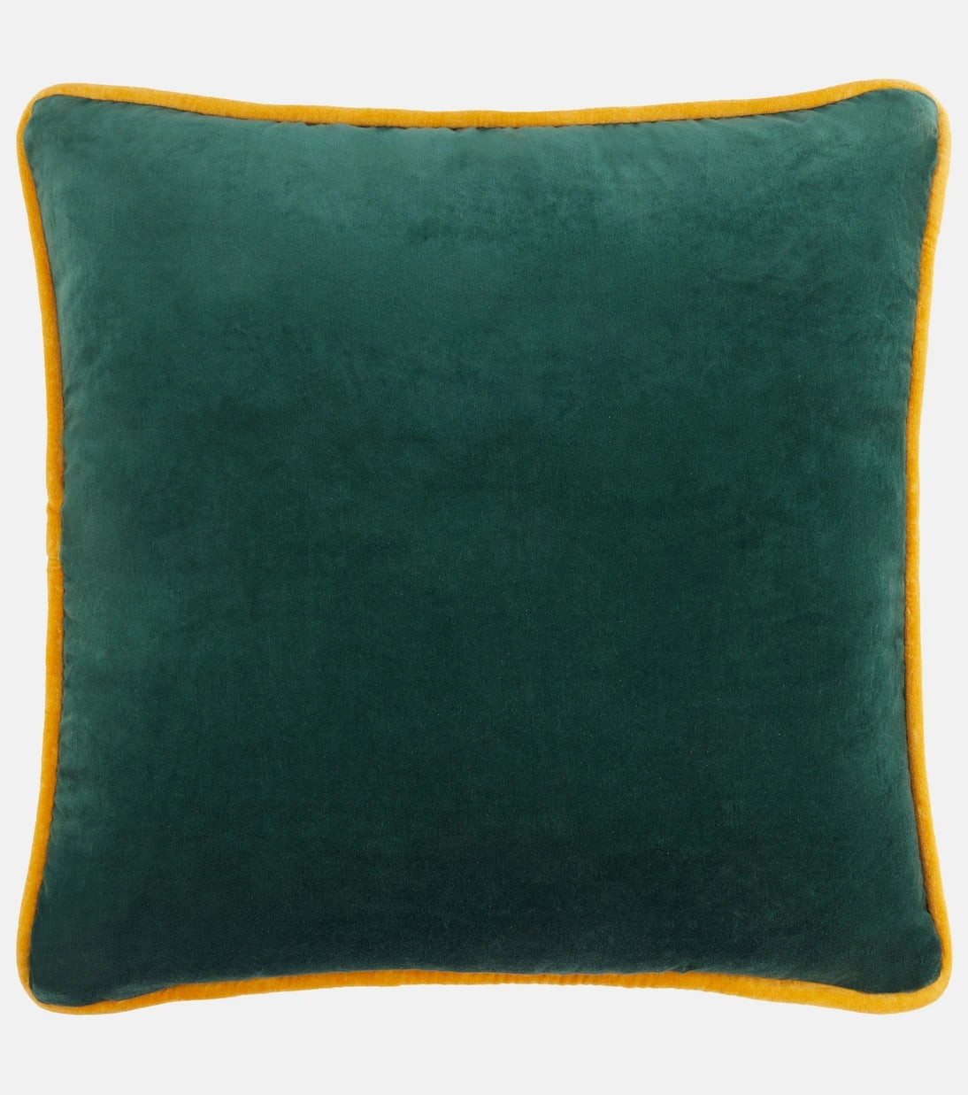 Les-Ottomans - Mushroom cotton velvet cushion