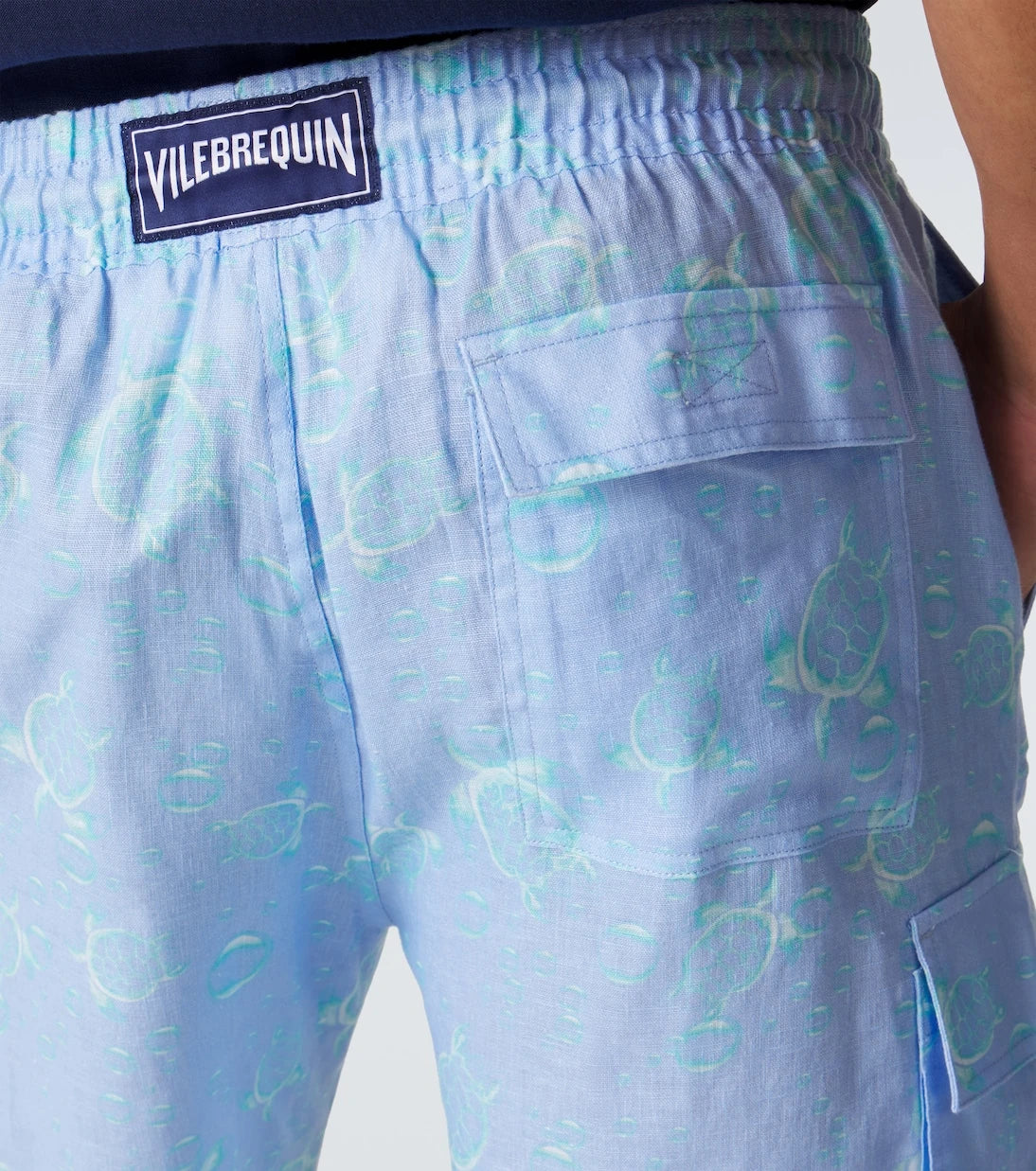 Vilebrequin - Baie linen Bermuda shorts