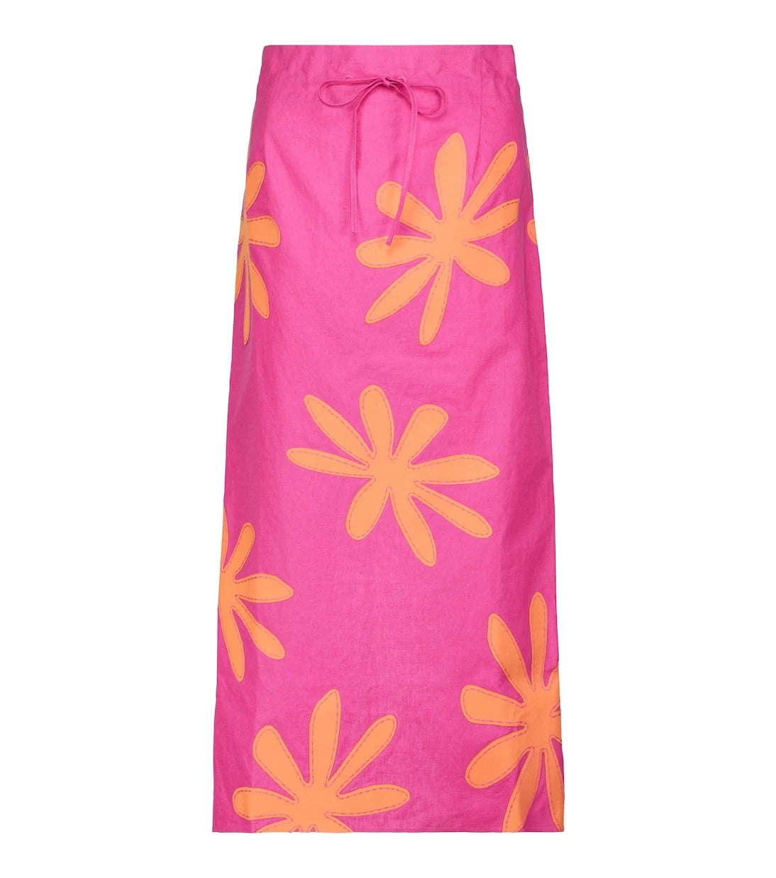 Jacquemus - La Jupe Chouchou linen midi skirt