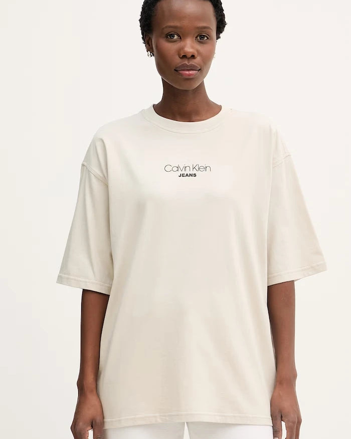 Calvin Klein Jeans Pamuklu Kadın Tişört