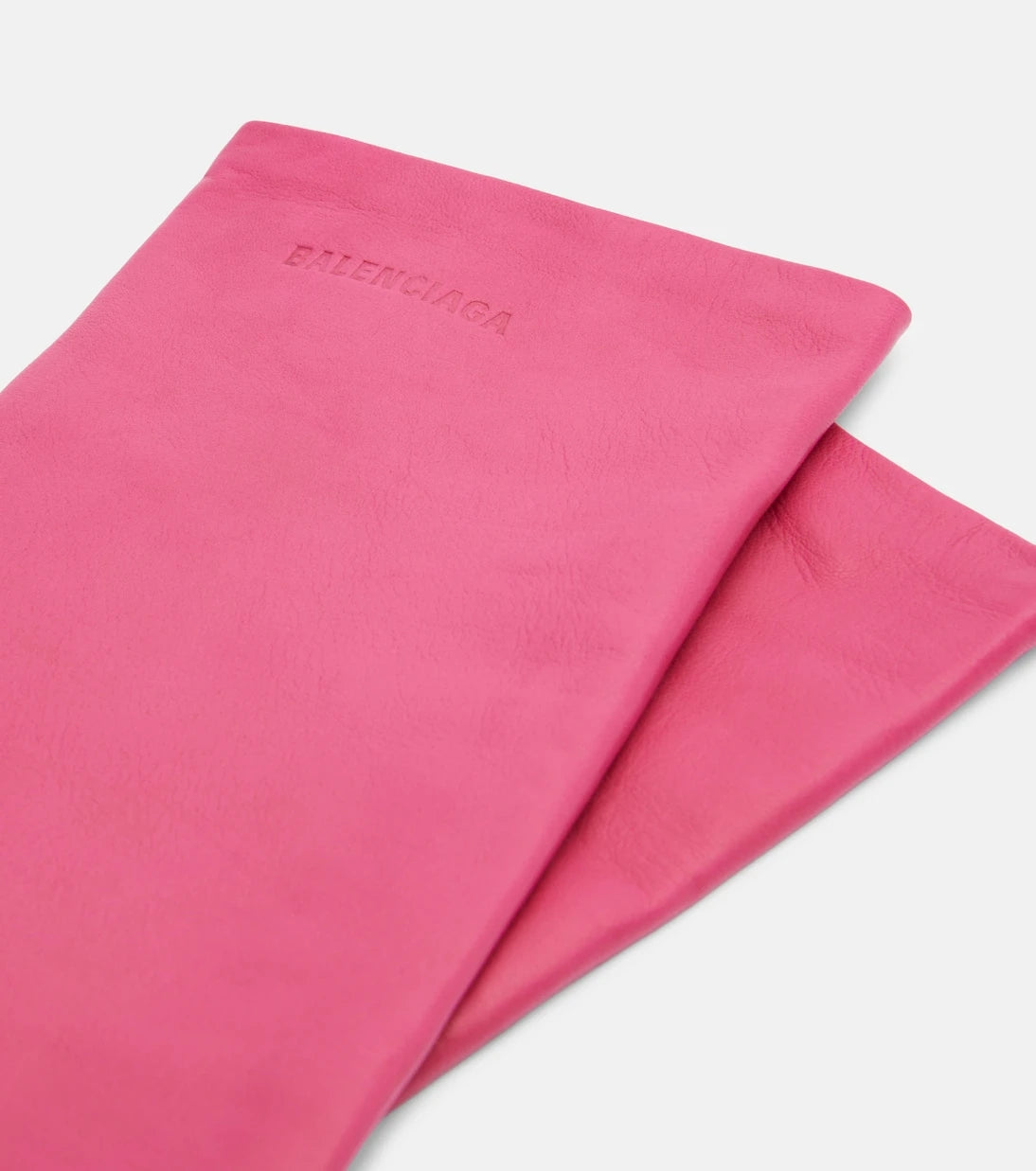 Balenciaga - Leather gloves