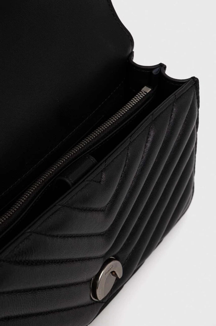Pinko kadın deri crossbody çanta