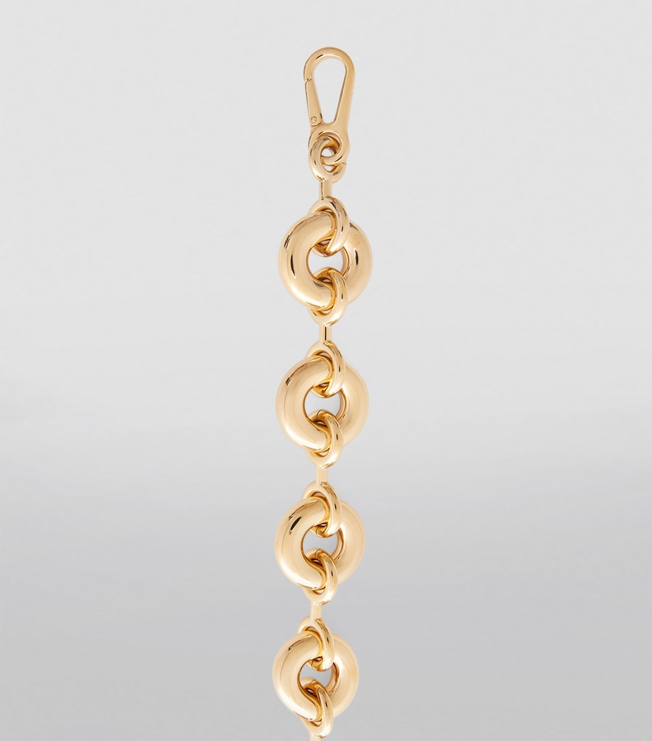 Gold Donut Chain Bag Strap