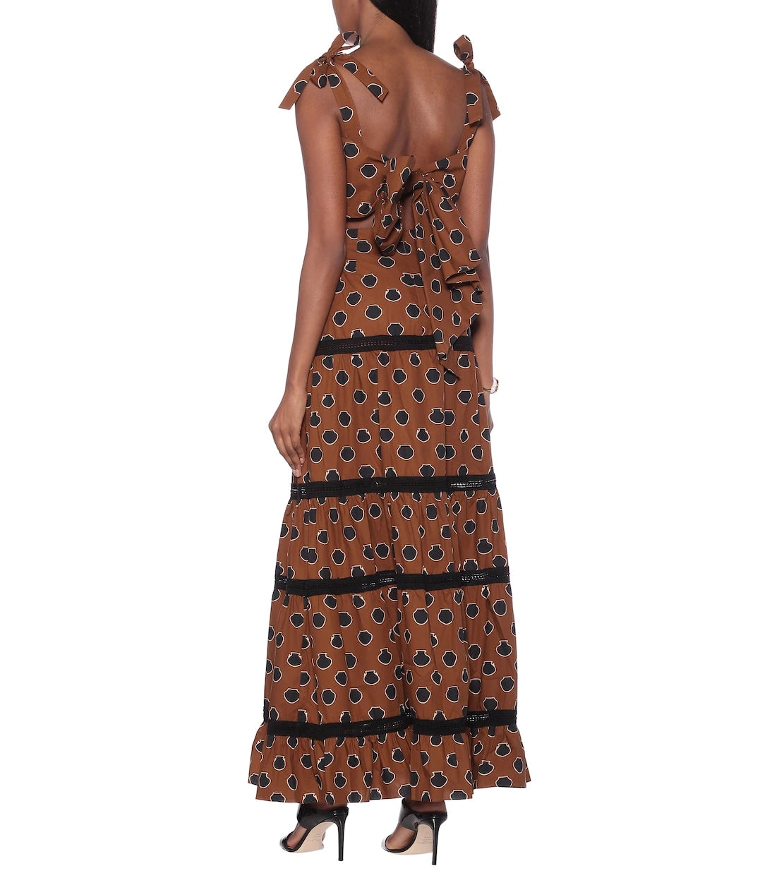Johanna Ortiz - Las Salinas printed cotton crop top